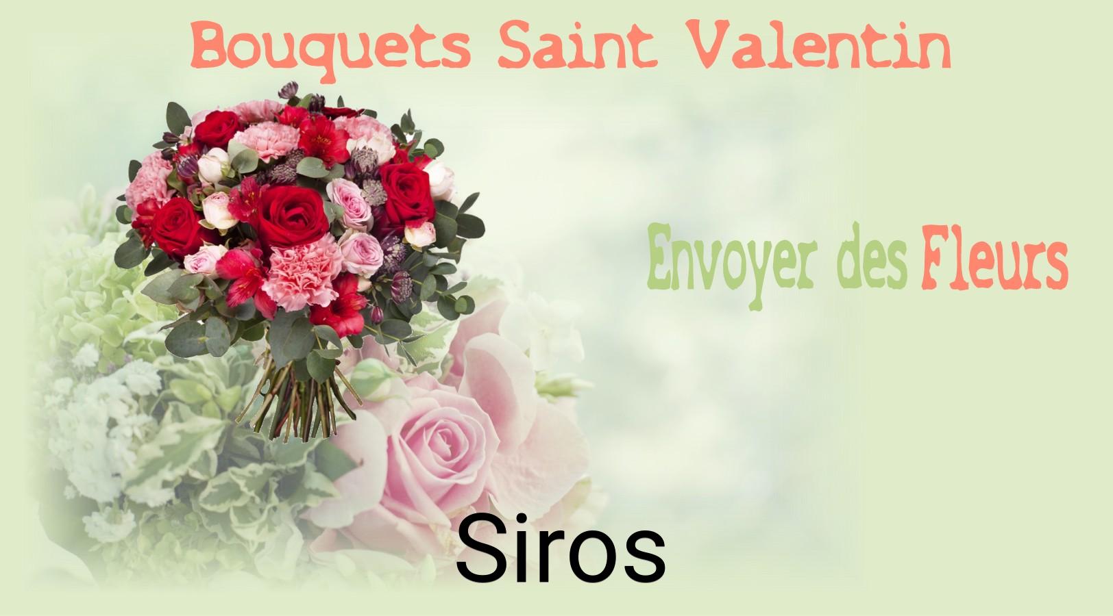 Roses de Saint-Valentin livrées à Siros
